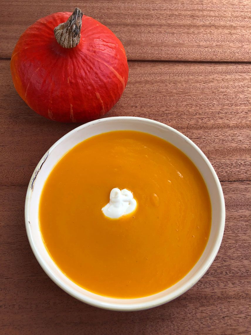 Easy Pumpkin Soup - Teatime on the Porch
